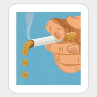 Cigarette Sticker